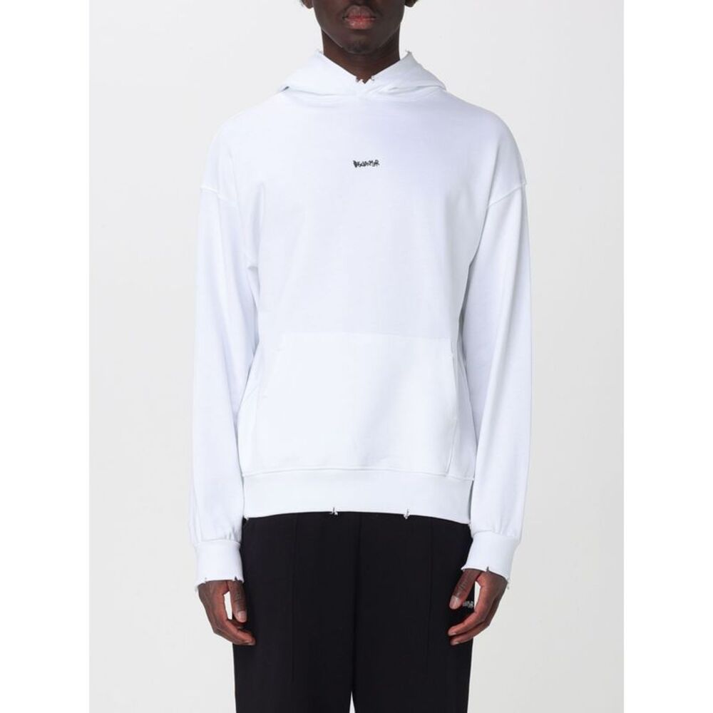 Disclaimer Men Disclaimer Cotton Hoodie With Kangaroo Pocket And Logo